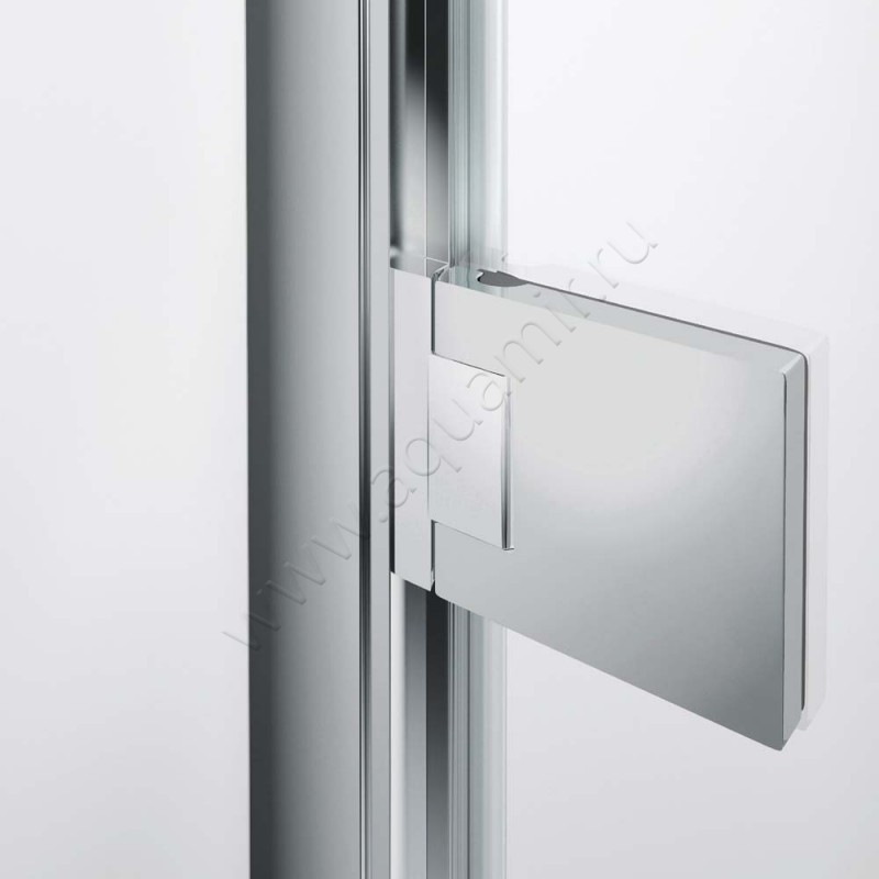 Маятниковая душевая дверь для боковой стенки Huppe Solva pure ST2604092321 в интерьере