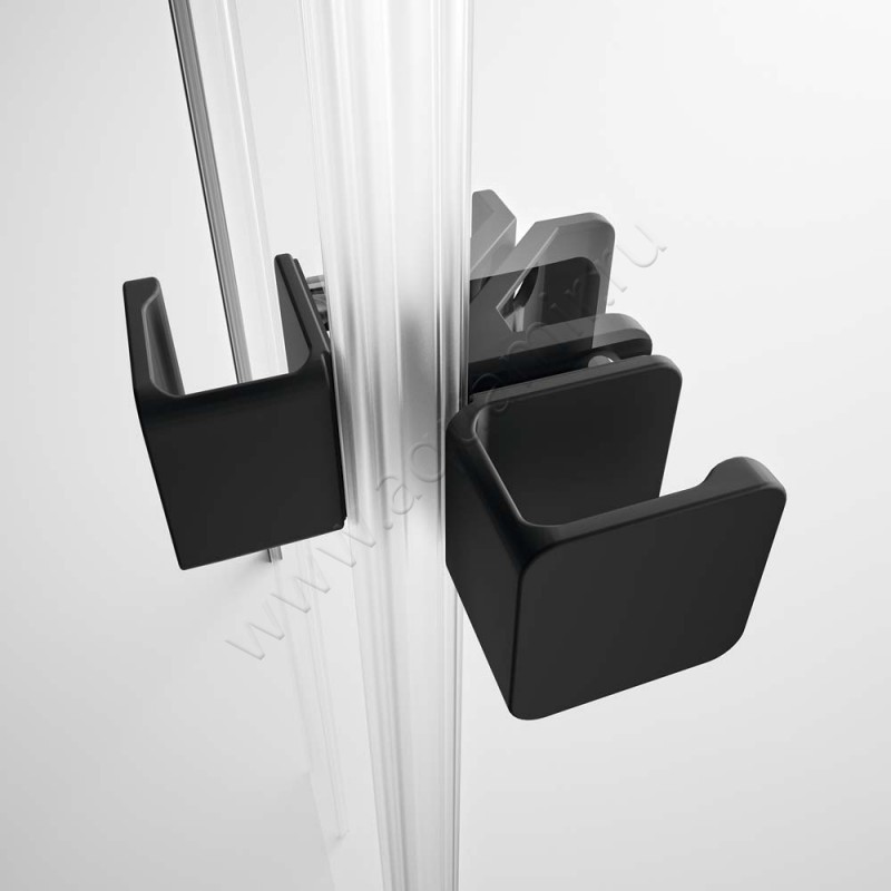 Раздвижная душевая дверь для комбинации с ответной частью Huppe Xtensa pure XT1301123321 в интерьере