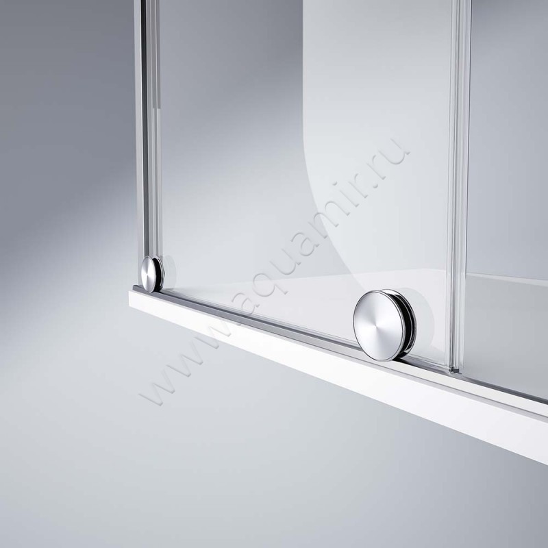 Раздвижная душевая дверь для комбинации с ответной частью Huppe Xtensa pure XT1406069322 в интерьере