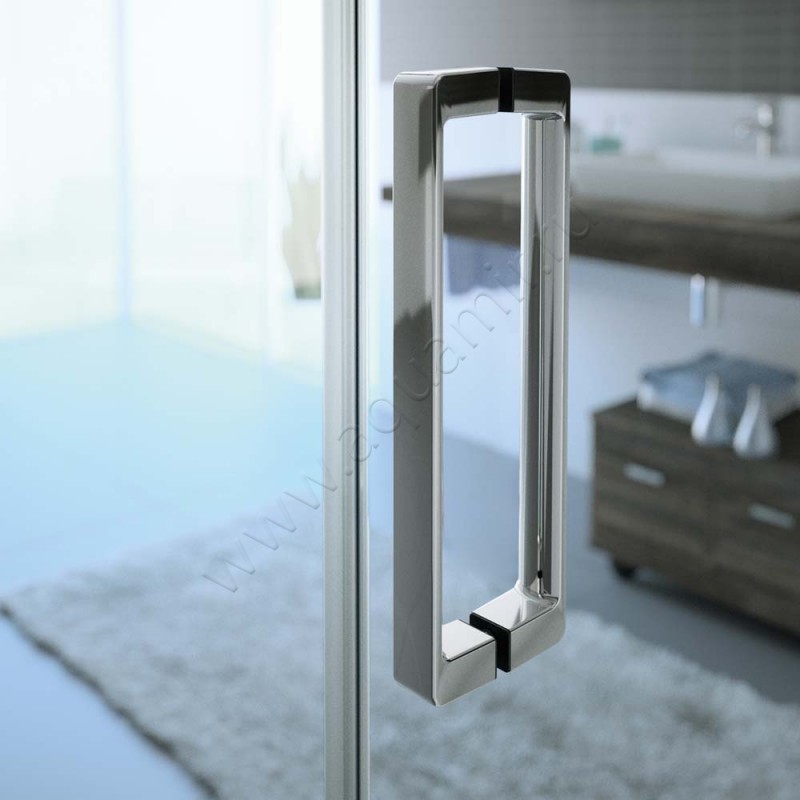 Раздвижная душевая дверь для комбинации с ответной частью Huppe Classics 2 C20208087375 в интерьере