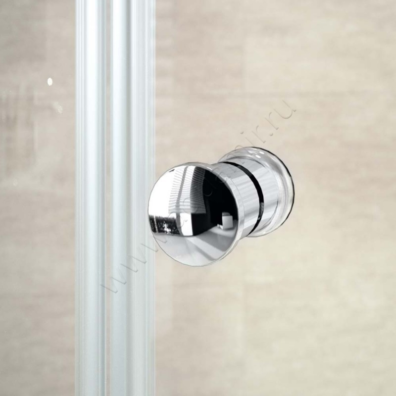 Раздвижная душевая дверь для комбинации с ответной частью Huppe Alpha 2 A21204087321 в интерьере