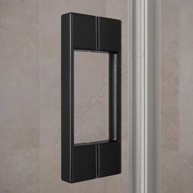 Поворотная душевая дверь для боковой стенки Kermi Liga LISNR100203PK в интерьере