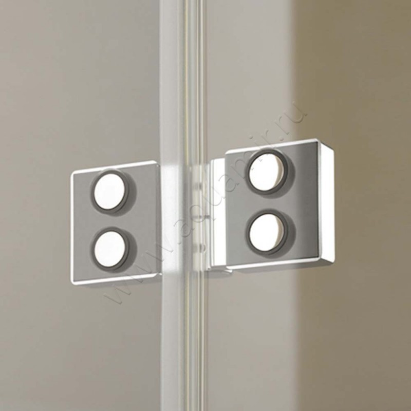 Складная душевая дверь для боковой стенки/боковой двери Kermi Diga DI2CL08020VAK в интерьере