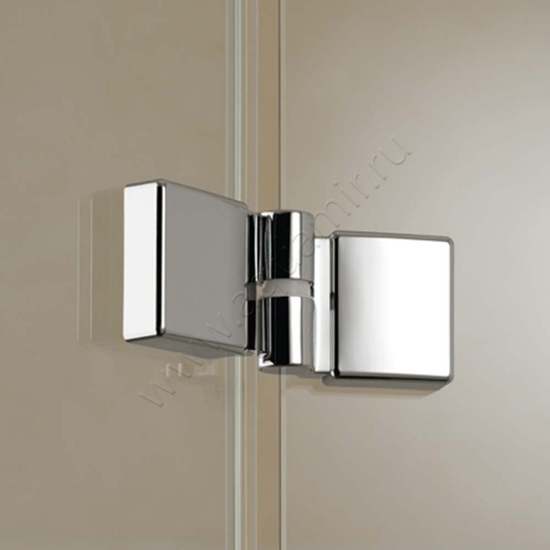 Складная душевая дверь для боковой стенки/боковой двери Kermi Diga DIF2R09020VPK в интерьере