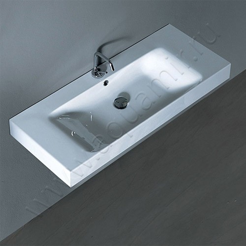 Раковина подвесная Kerasan Cento 355001 в интерьере