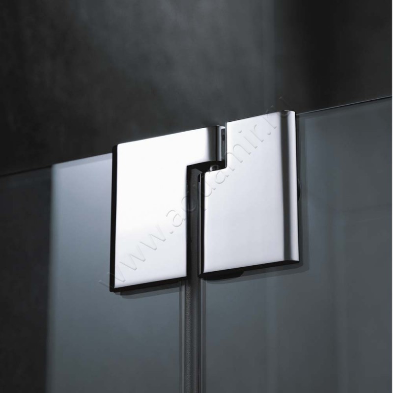 Душевой уголок с маятниковыми дверями Kermi Pasa XP PXF4309020VPK в интерьере