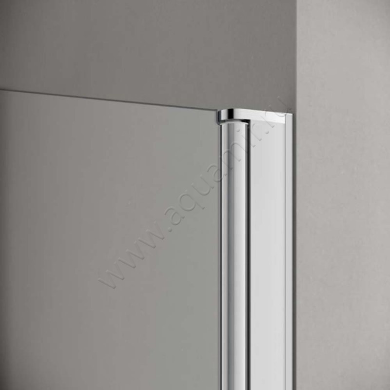 Маятниковая душевая дверь для боковой стенки Kermi Pega PE1NR12320VAK в интерьере