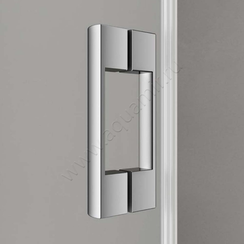 Маятниковая душевая дверь для боковой стенки Kermi Pega PE1NL10320VAK в интерьере