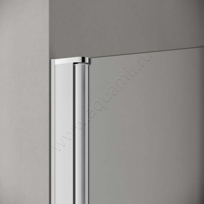 Маятниковая душевая дверь для боковой стенки Kermi Pega PE1KL10318VPK в интерьере