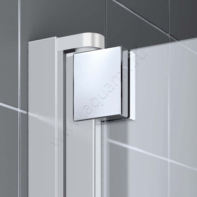 Маятниковая душевая дверь для боковой стенки/боковой двери Kermi Raya RA1KL080201PK в интерьере