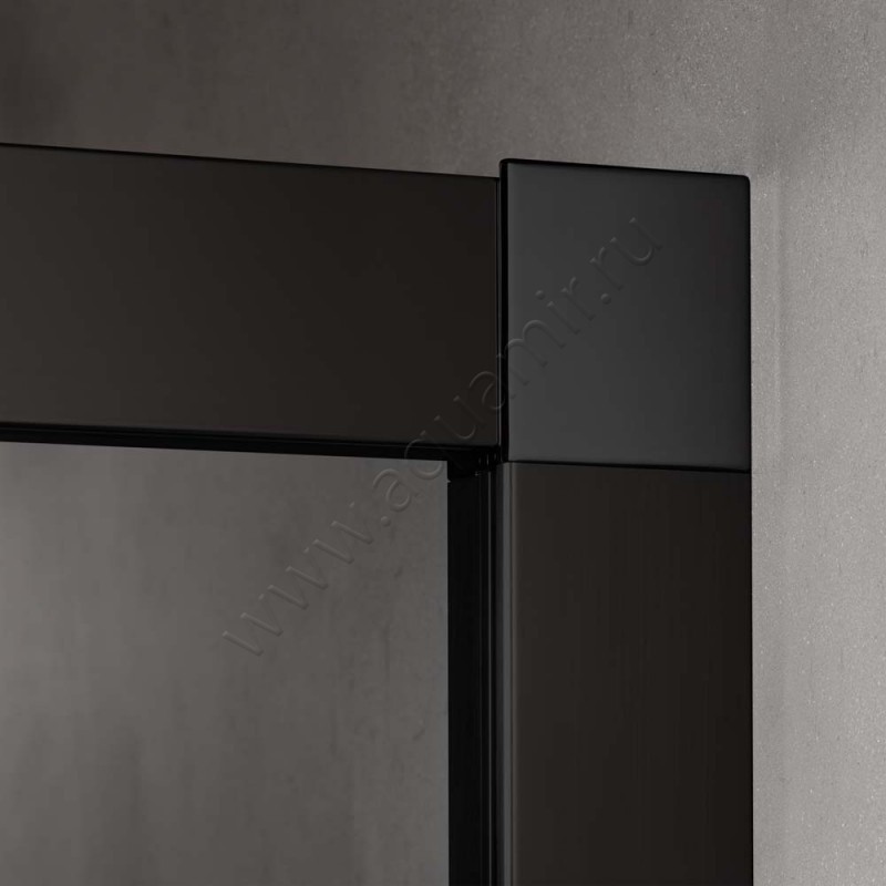 Раздвижная душевая дверь для комбинации с ответной частью Kermi Nica NIC2L080203PK в интерьере