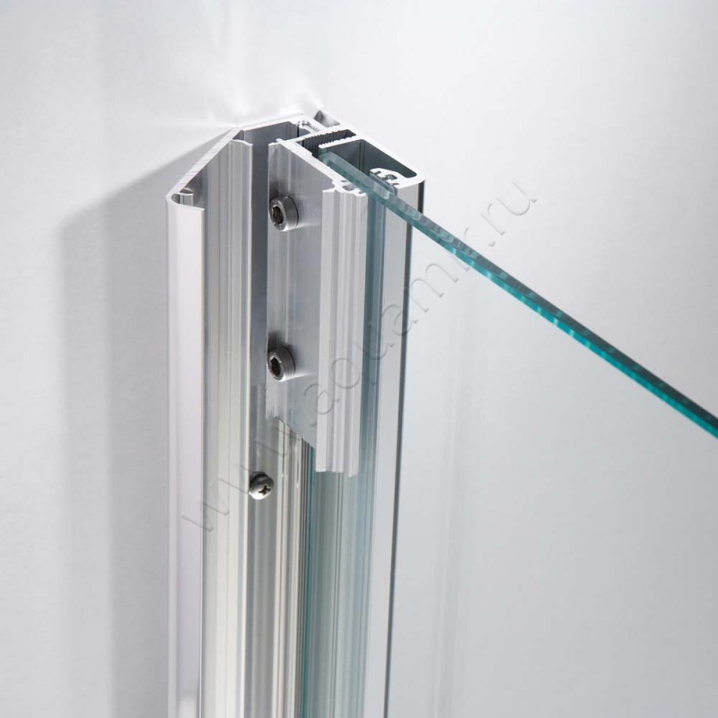 Поворотная душевая дверь для боковой стенки HSK Premium Softcube 680010041100#Li200 в интерьере