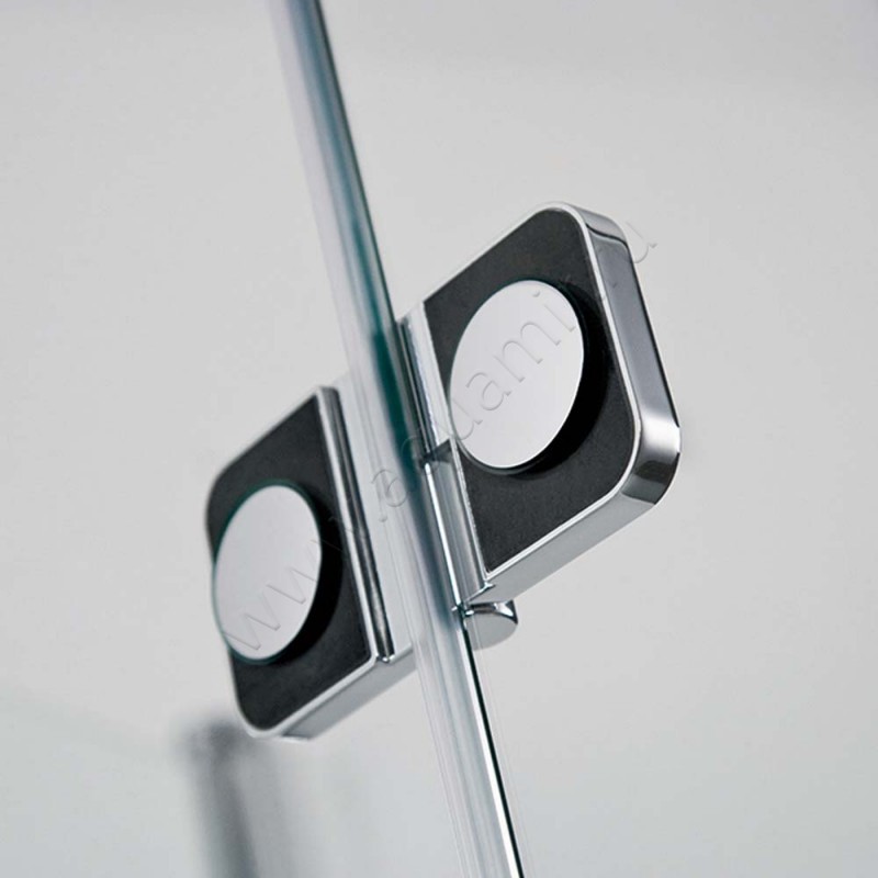 Поворотная душевая дверь для боковой стенки HSK Premium Softcube 68001204150#Re200 в интерьере