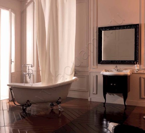 Зеркало в раме Kerasan Retro 736401 в интерьере