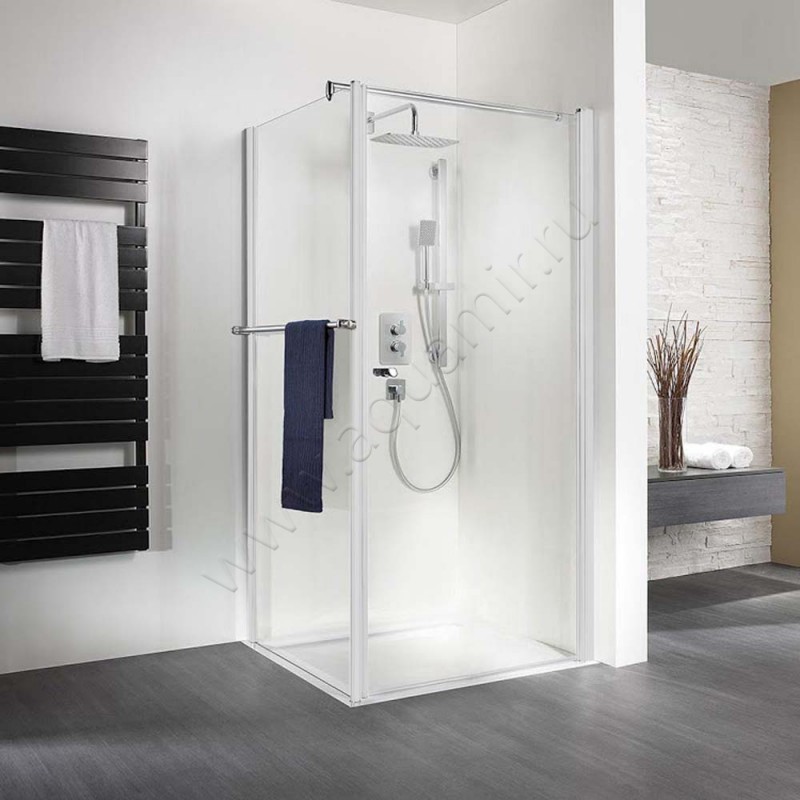 Поворотная душевая дверь для боковой стенки HSK Exklusiv 4000800450#Re200 в интерьере