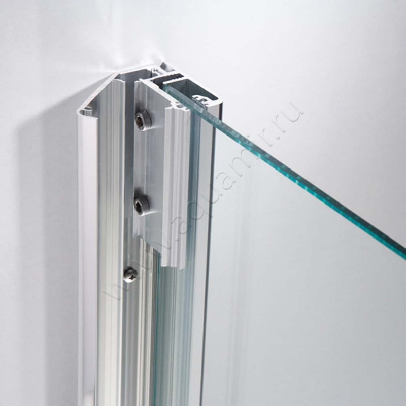 Душевой уголок с поворотной дверью HSK Premium Softcube 68601004150#Li200 в интерьере