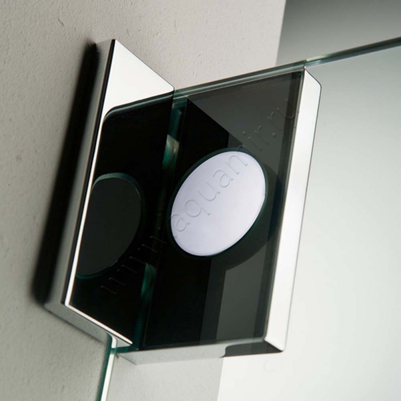 Душевой уголок с поворотной дверью HSK K2 K2204150#EdLi в интерьере