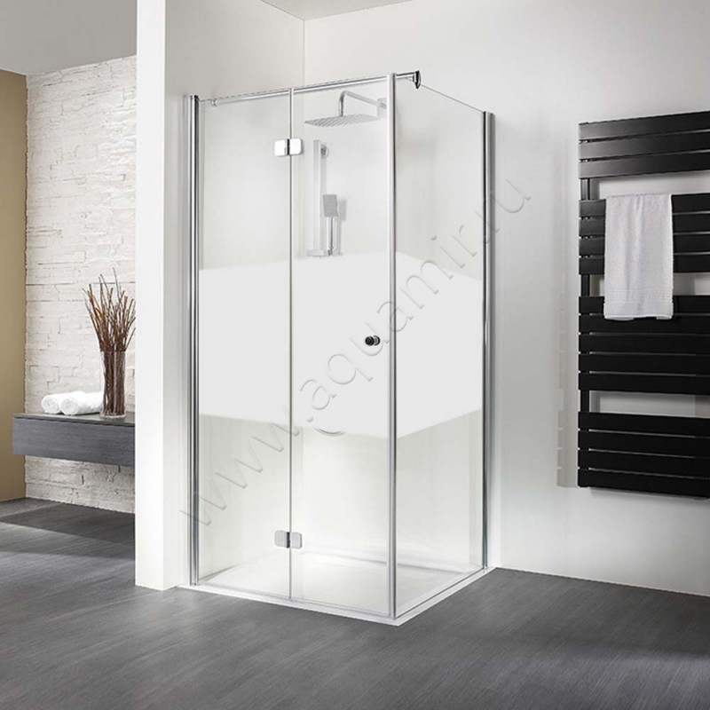 Складная душевая дверь для боковой стенки HSK Exklusiv 40709041100#Li200 в интерьере