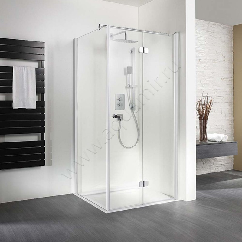 Складная душевая дверь для боковой стенки HSK Exklusiv 4070900450#EdRe200 в интерьере