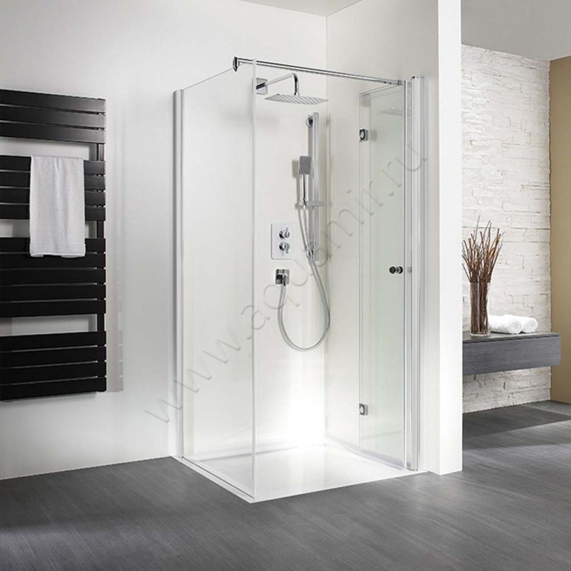 Складная душевая дверь для боковой стенки HSK Exklusiv 4070900450#EdRe200 в интерьере