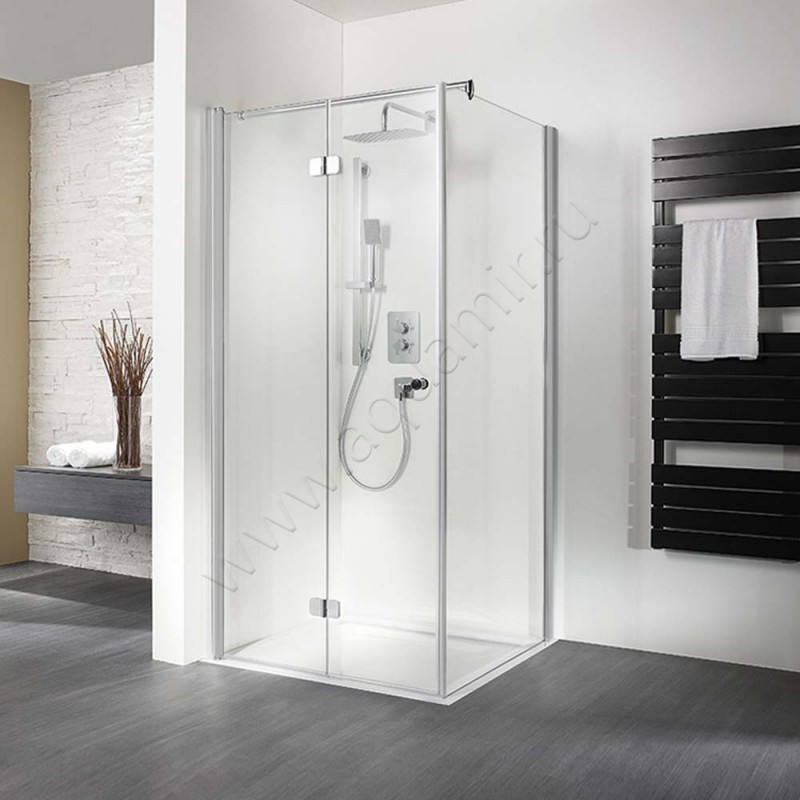 Складная душевая дверь для боковой стенки HSK Exklusiv 4070800150#Li200 в интерьере