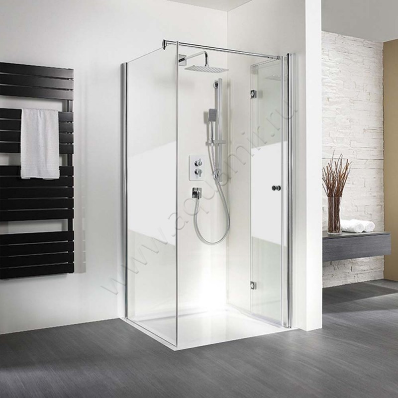 Складная душевая дверь для боковой стенки HSK Exklusiv 40708041100#Re200 в интерьере