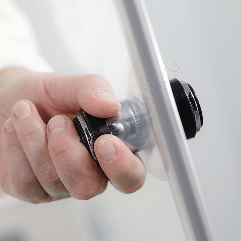 Складная душевая дверь для боковой стенки HSK Exklusiv 4071000450#EdLi200 в интерьере