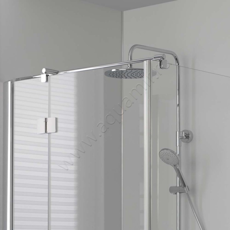 Маятниковая душевая дверь для боковой стенки HSK Aperto 28000804150#EdLi в интерьере