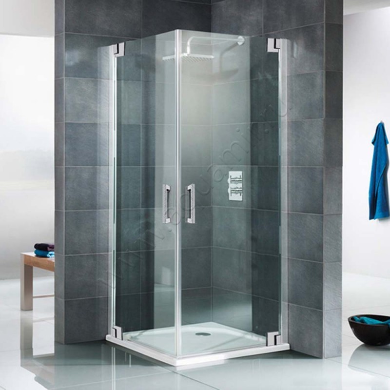 Душевой уголок с маятниковыми дверями HSK K2P 21200184150 в интерьере