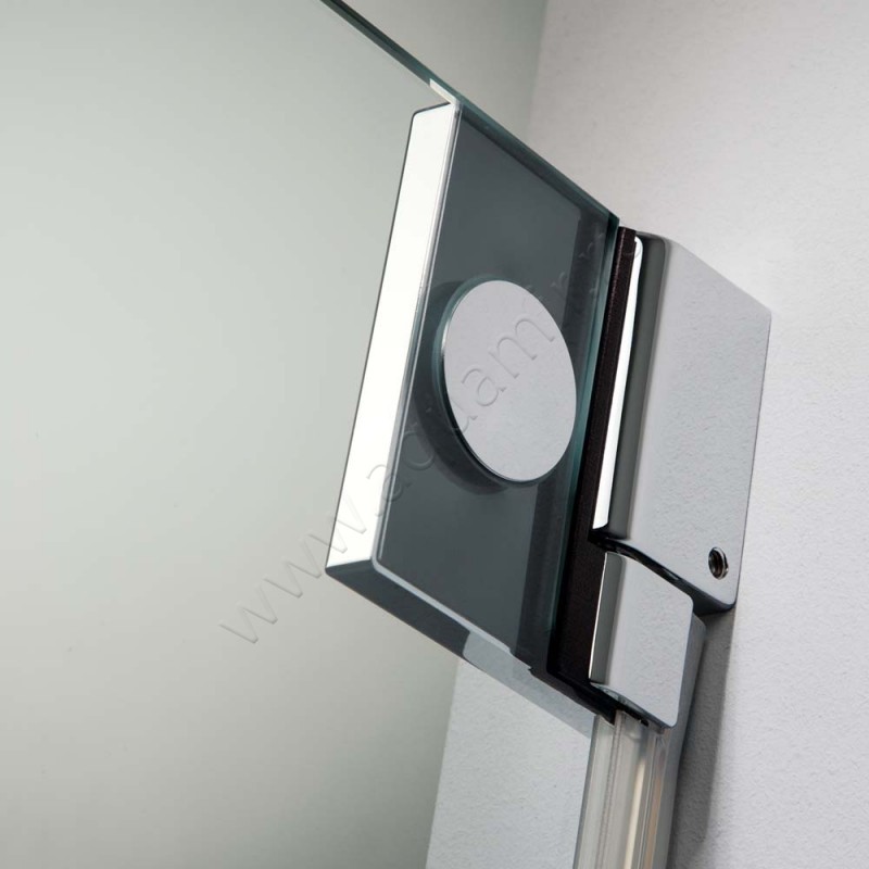 Душевой уголок с маятниковыми дверями HSK K2 K2244150#Li в интерьере