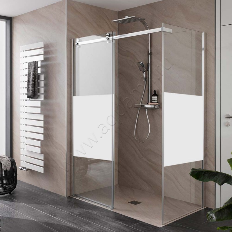 Душевой уголок с раздвижной дверью HSK Premium Softcube 684214041100#Re в интерьере