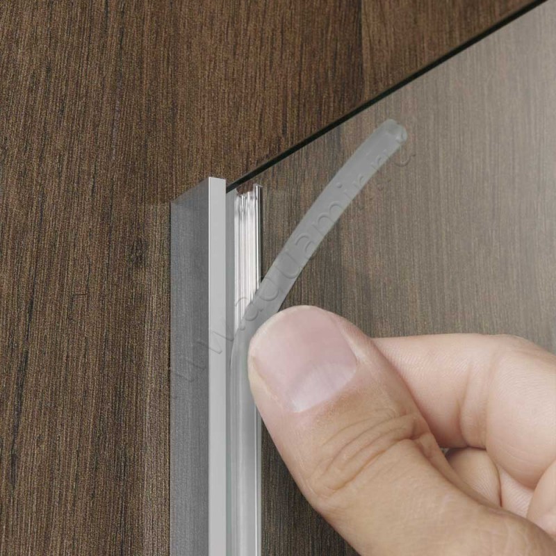 Душевая перегородка Walk In HSK Pro 17331204150#Ed в интерьере