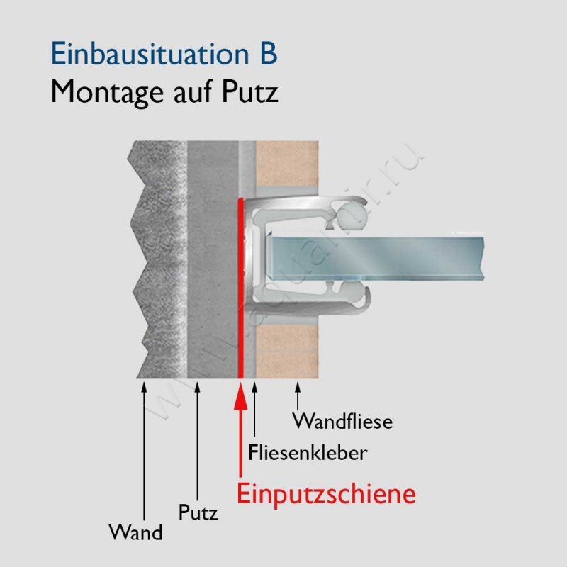 Душевая перегородка Walk In HSK Pro 17330904150#Ed в интерьере