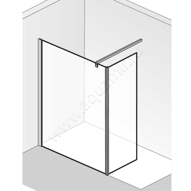 Душевая перегородка Walk In HSK Atelier 17101004150 в интерьере