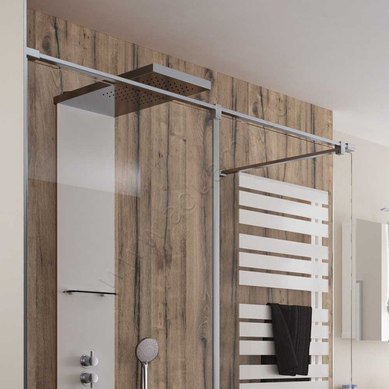 Душевая перегородка Walk In HSK Pro Concept 17351404150#Li в интерьере