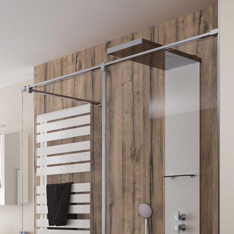 Душевая перегородка Walk In HSK Pro Concept 17351404150#Re в интерьере