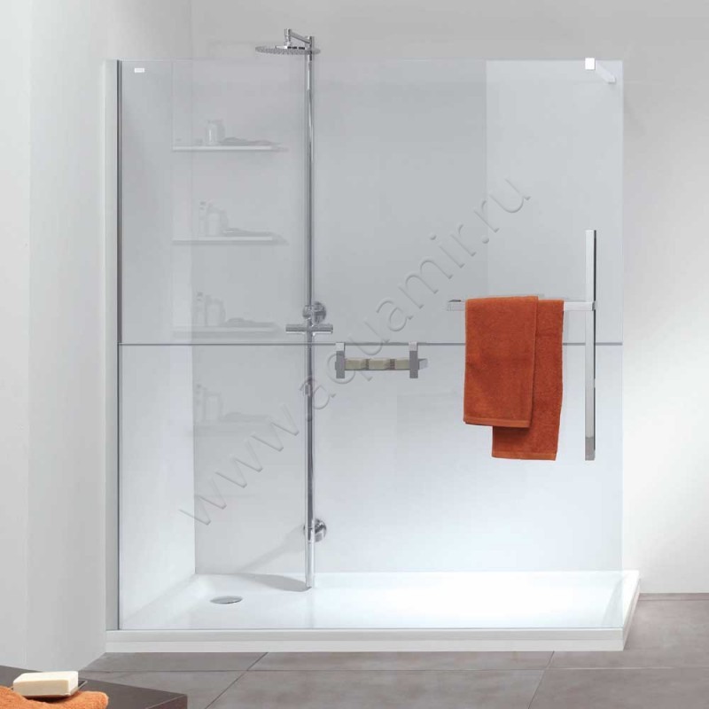 Душевая перегородка Walk In Huppe Duplo pure DT0000C91322 в интерьере