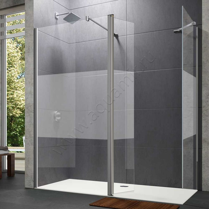 Душевая перегородка Walk In Huppe Design pure 8P1205087373 в интерьере