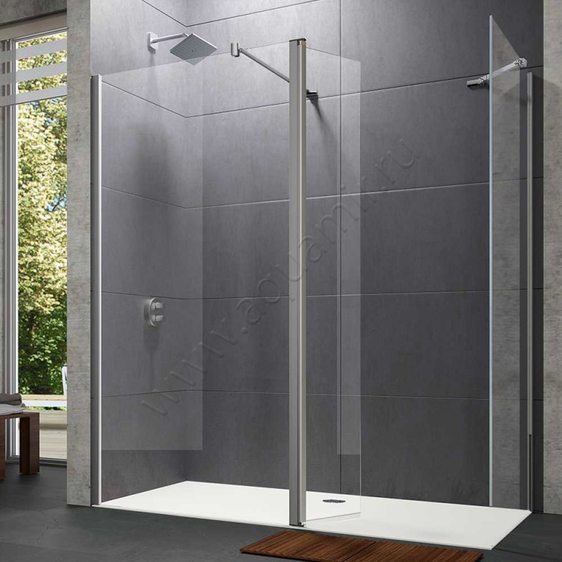 Душевая перегородка Walk In Huppe Design pure 8P1205087321 в интерьере