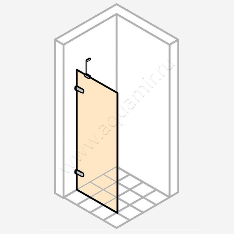 Душевая перегородка Walk In Huppe Enjoy pure 4R1180092322 в интерьере