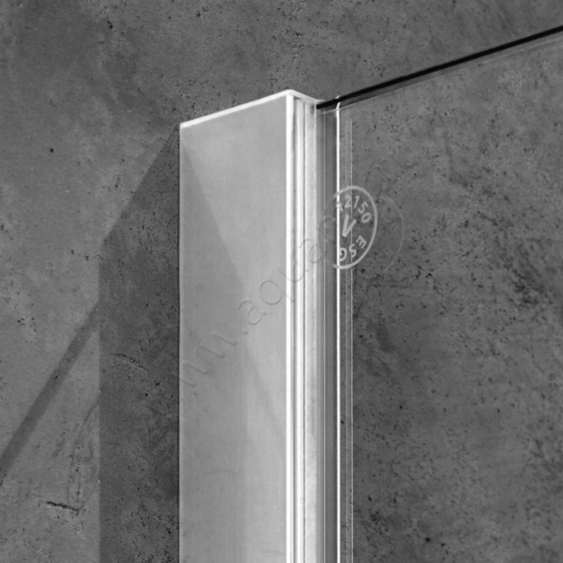 Душевая перегородка Walk In Kermi XB XBWIW09020VAK в интерьере