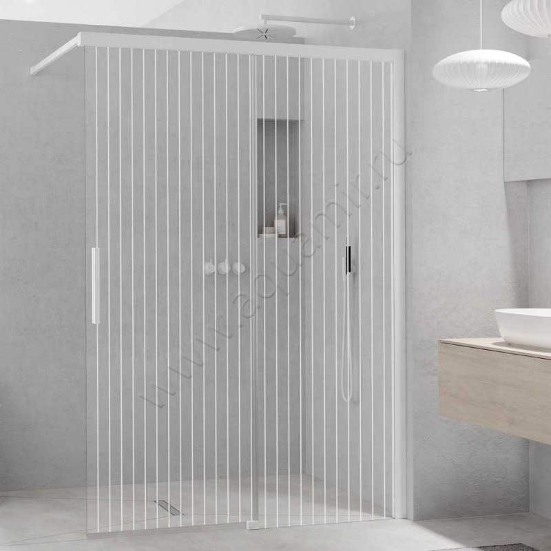 Душевая перегородка Walk In Kermi Nica NIJ2R1002044K в интерьере