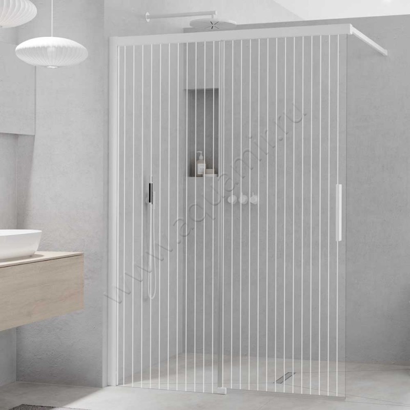 Душевая перегородка Walk In Kermi Nica NIJ2L1102044K в интерьере