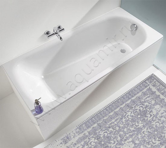 Стальная ванна Kaldewei Saniform Plus 170x73 112900010001 в интерьере