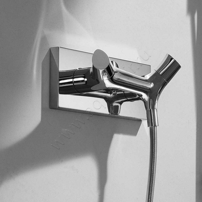 Термостатический смеситель для душа Hansgrohe Axor Starck Organic хром 12602000 в интерьере