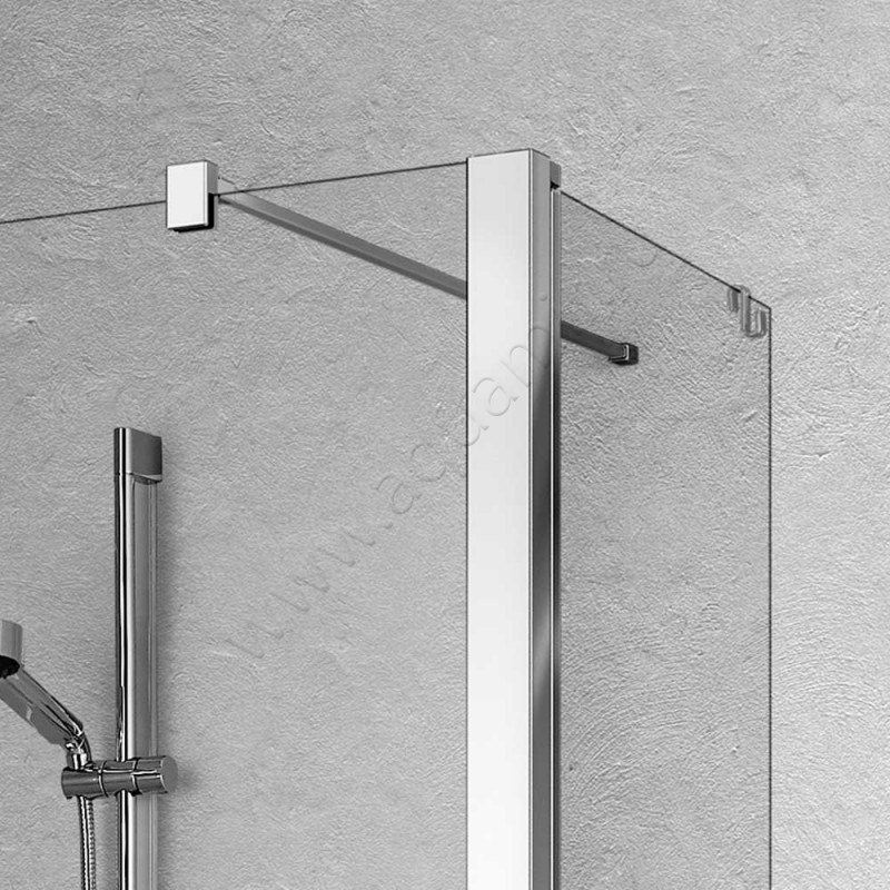 Душевая перегородка Walk In Kermi Liga LIT1L123201AK в интерьере