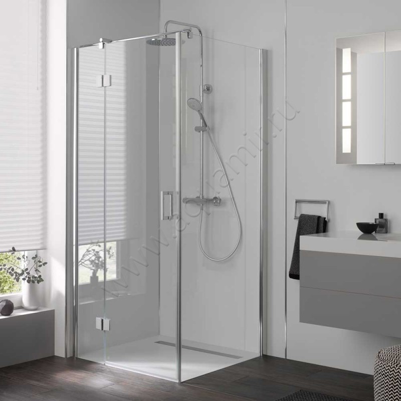 Душевая стенка HSK Aperto 28300804150#Li в интерьере