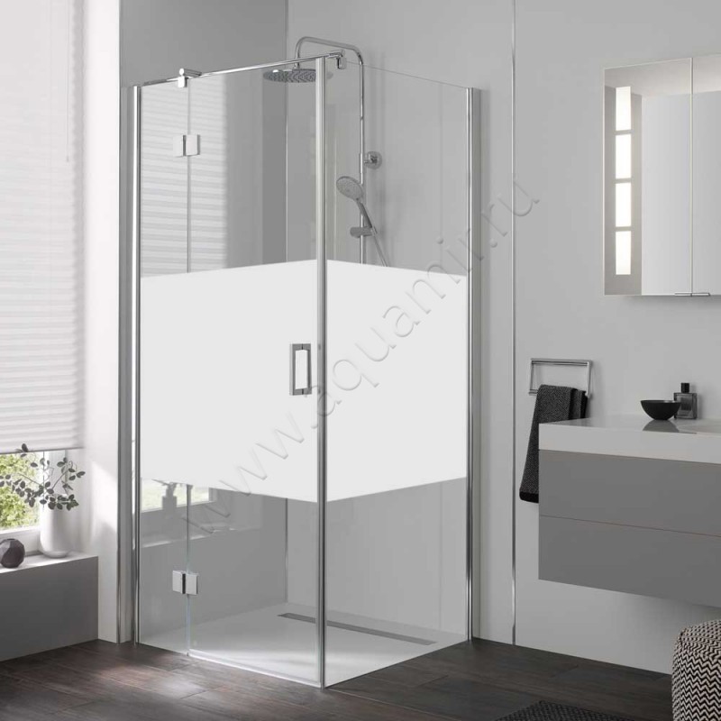 Душевая стенка для двери HSK Aperto 283009041100#Li в интерьере