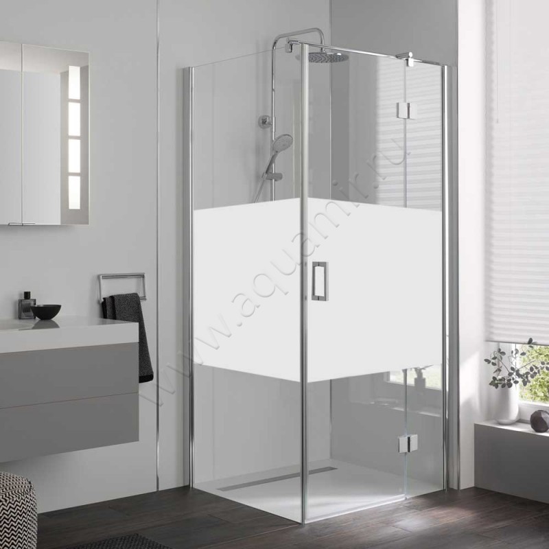 Душевая стенка HSK Aperto 283007541100#Re в интерьере