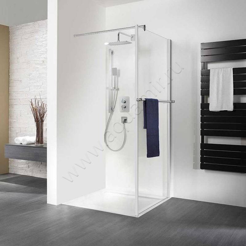 Душевая стенка для двери HSK Exklusiv 4300900450#200 в интерьере